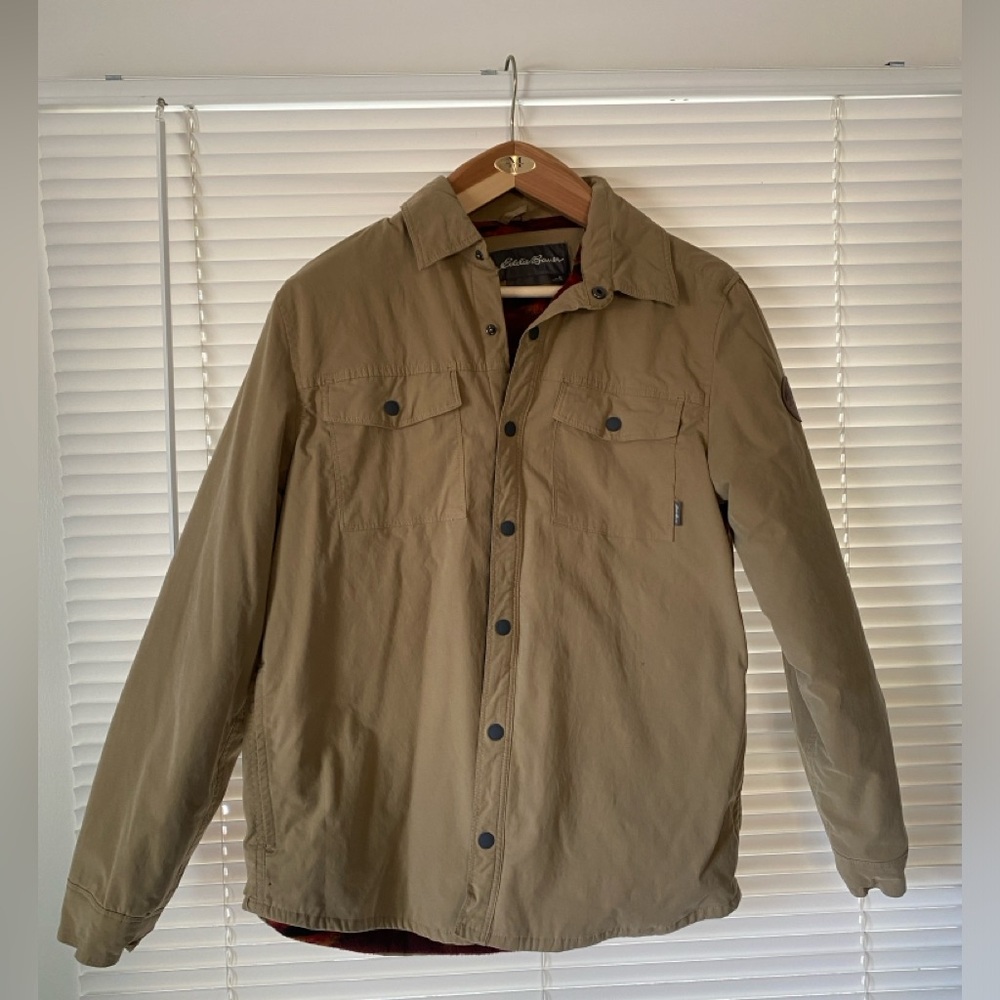 Eddie Bauer Mens Fleece Lined Jacket